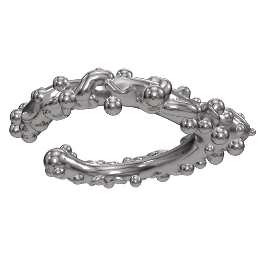 materia joyas joyeria peruana plata digitalmente artesanal silver jewelry digital handmade earcuff