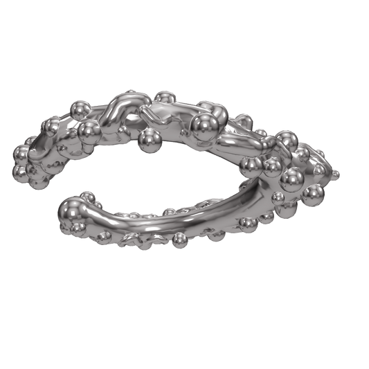 materia joyas joyeria peruana plata digitalmente artesanal silver jewelry digital handmade earcuff